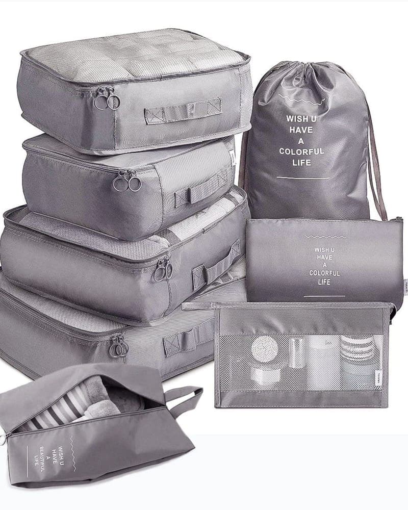 Packing cubes, 8-piece set, view 2