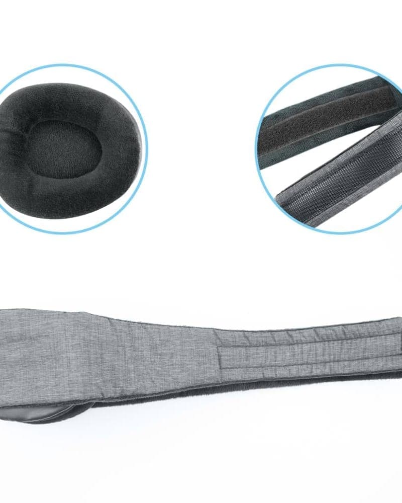 Contoured eye mask