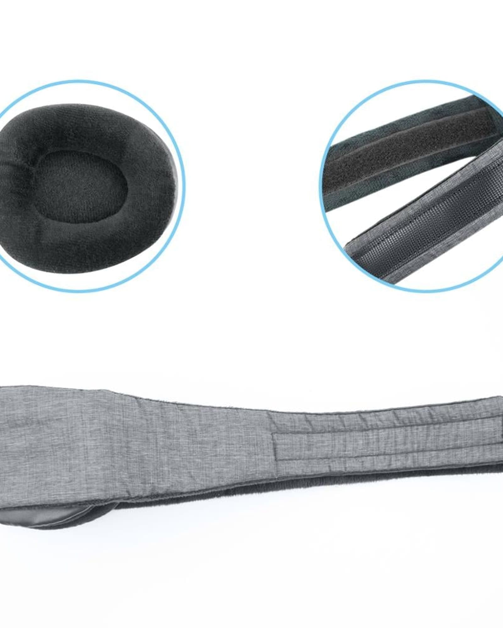 Contoured eye mask