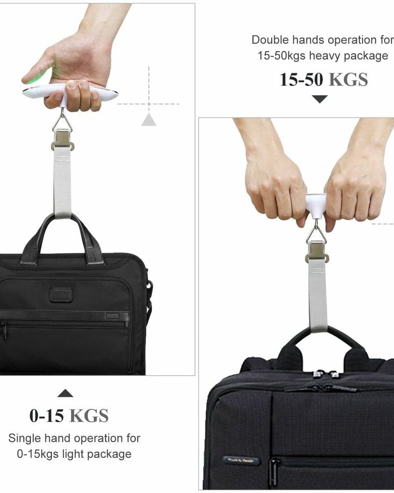 Digital luggage scale, view 2