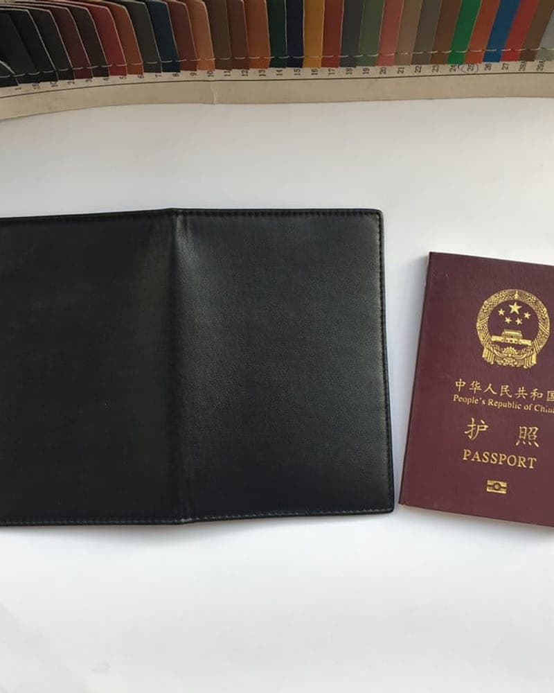 RFID passport wallet, view 2